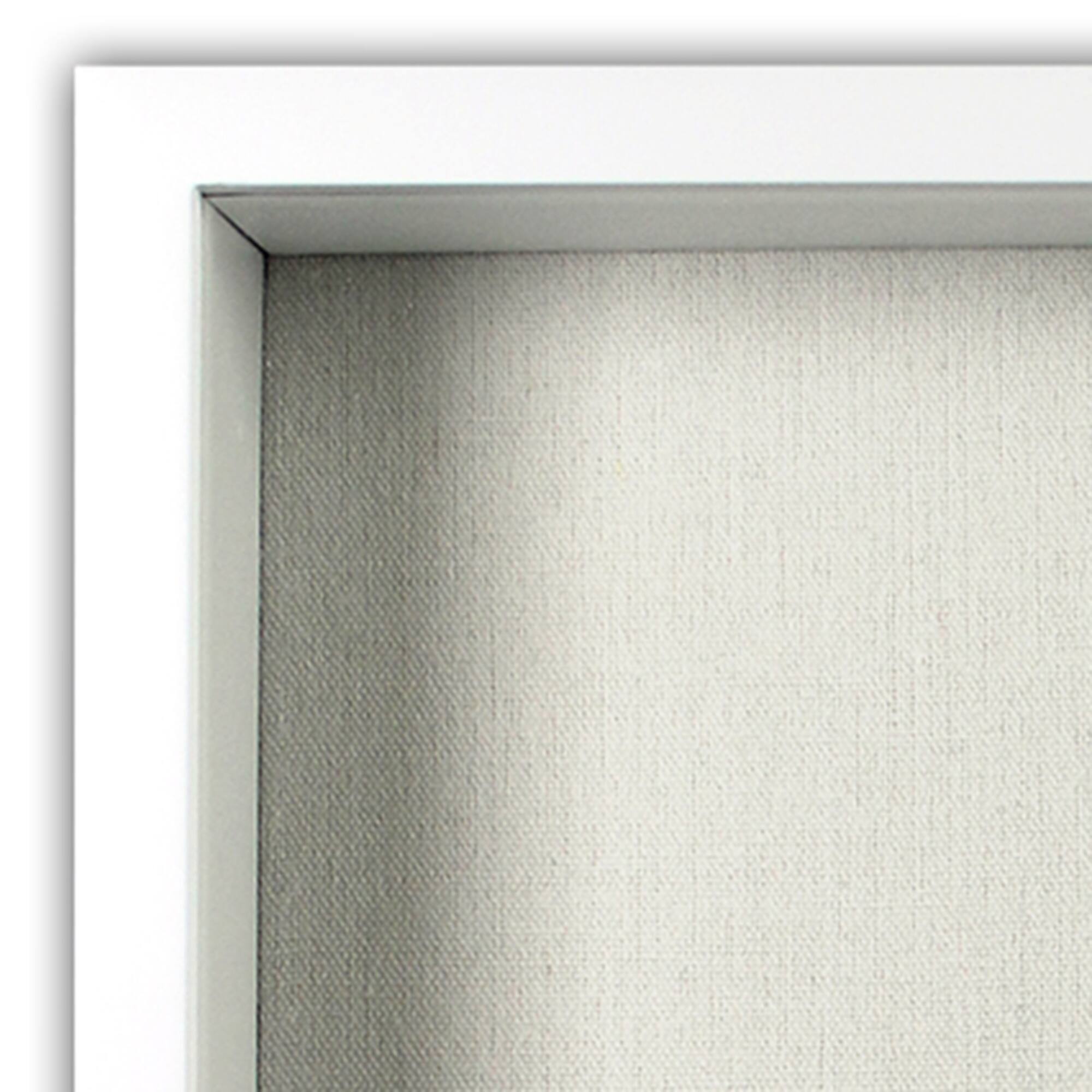 White Flat Shadow Box by Studio Décor®